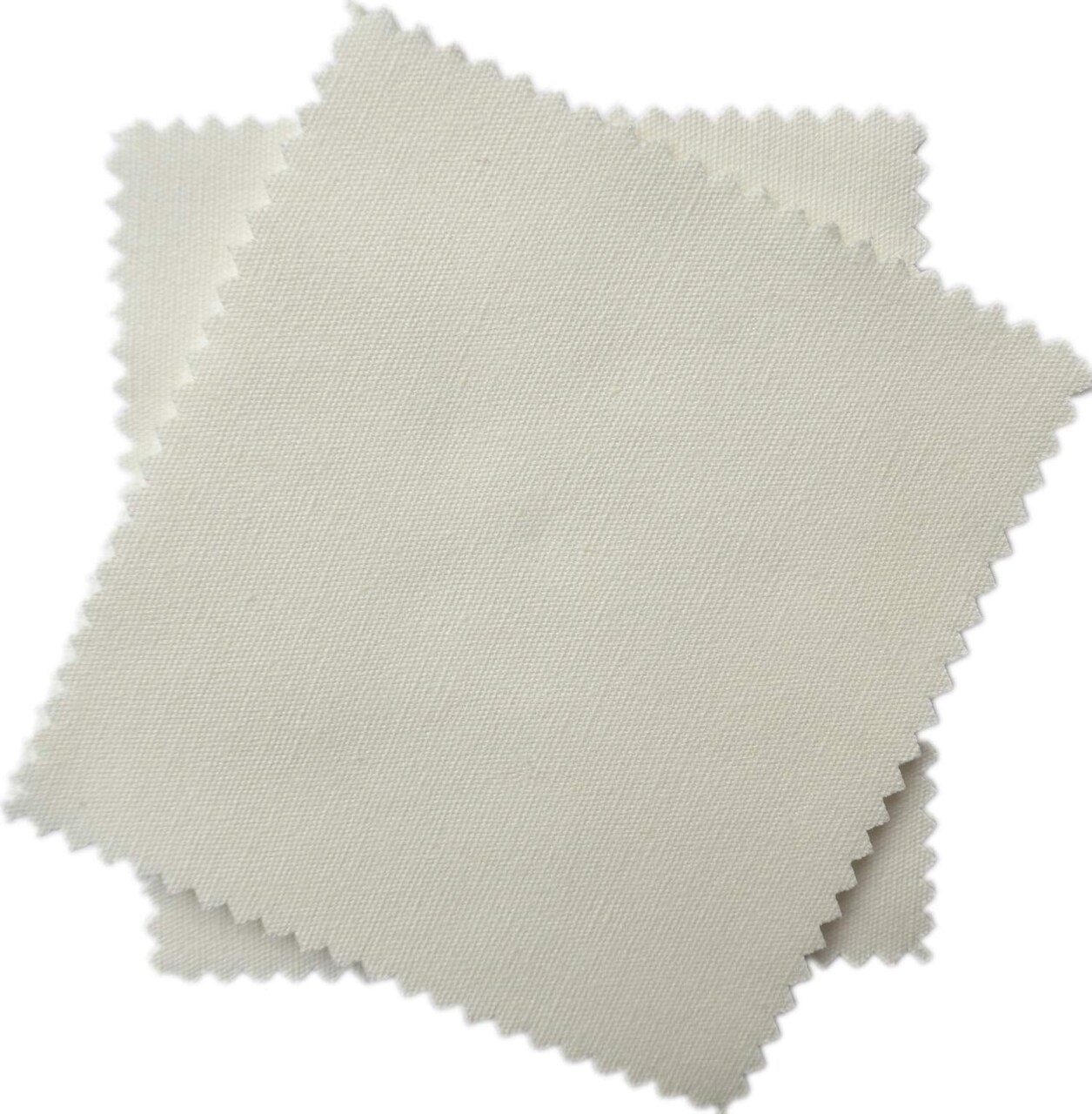 Embroidery Fabric Squares Cotton, 10 Squares of 10 x 10-inch, Cream